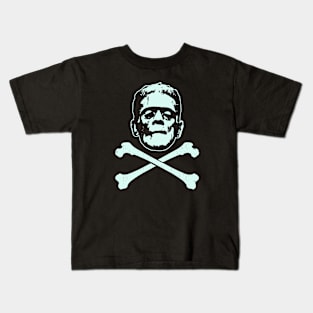 FRANKENSTEIN JOLLY ROGER Kids T-Shirt